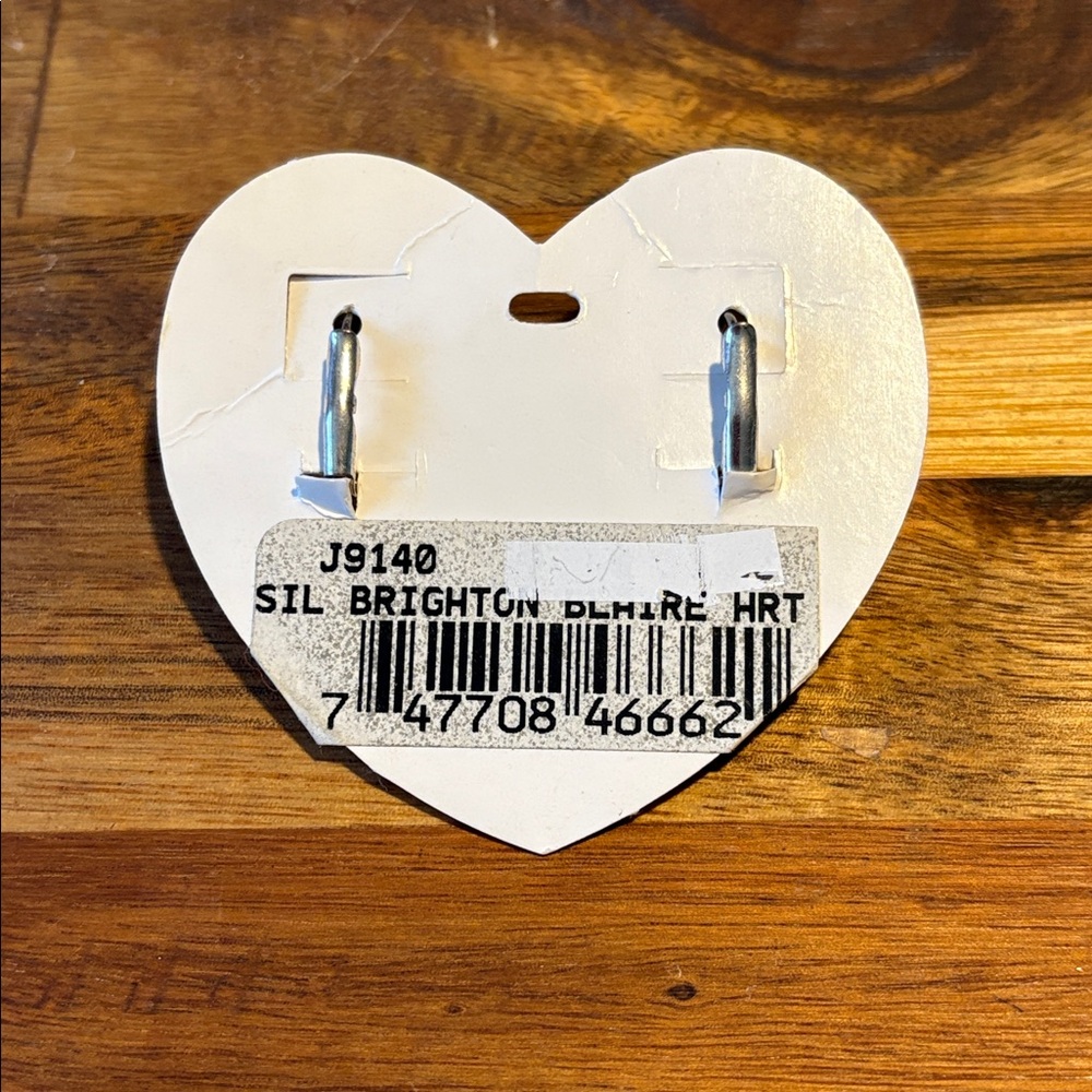 NWT Brighton Blaire Heart Earrings - Picture 3 of 3